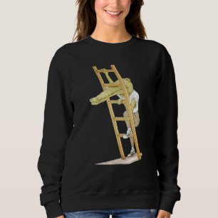 Sudadera Cocodrilo En El Costumbre A De Halloween De Ladder