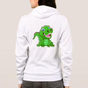Sudadera Cocodrilo Sonriente Dibujo Animado-64836