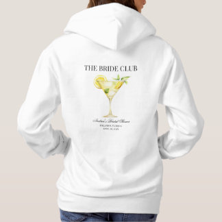 Sudadera Cóctel de limón personalizado para boda del Club d