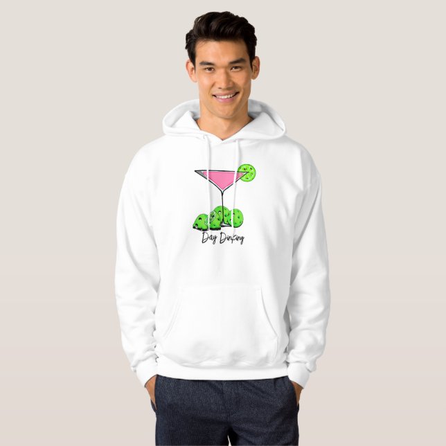 Sudadera Cóctel rosado como de baño de día, extremidades de (Anverso completo)