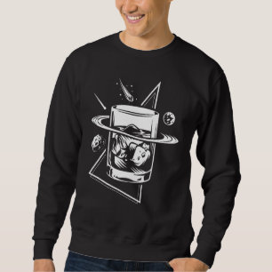 Sudadera Cócteles para beber alcohol de Whiskey Brandy Bour