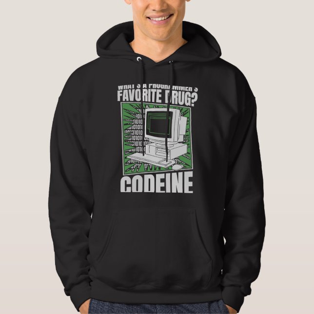 Sudadera Cod de programación de software Codeine Programmer (Anverso)