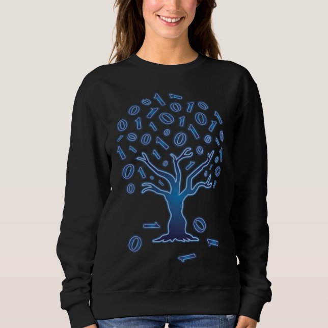 Sudadera Coder Tree Computer Programmer Coding Expert (Anverso)