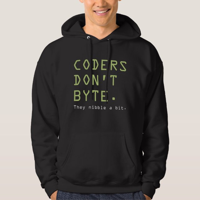 Sudadera Coders No Byte (Anverso)