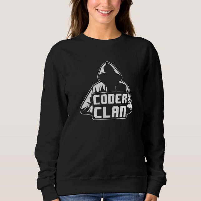 Sudadera Codificación de programación de programadores de s (Anverso)