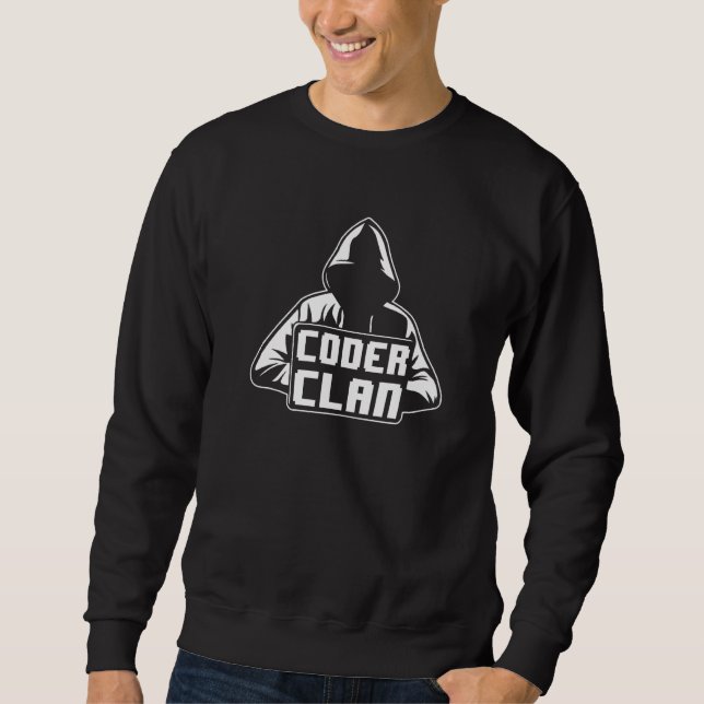 Sudadera Codificación de programación de programadores de s (Anverso)