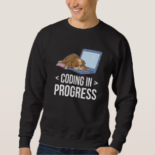 Sudadera Codificación En Curso Programador De Códigos Nerd