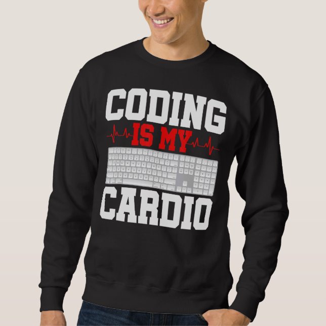 Sudadera Codificación Es Mi Desarrollador De Software De Pr (Anverso)