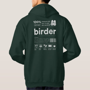 Sudadera Codificador divertido de humor para observar aves