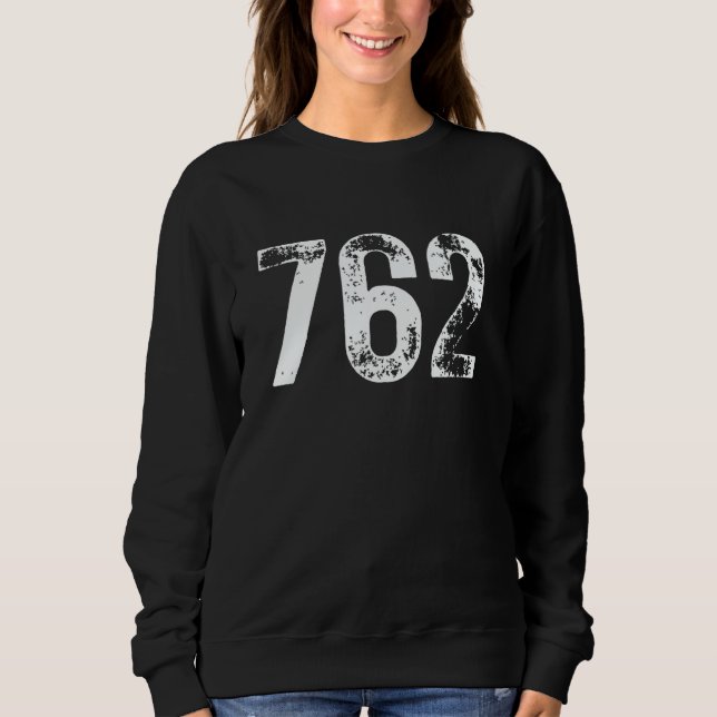Sudadera Código de área 762 Augusta GA Teléfono móvil Códig (Anverso)