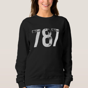 Sudadera Código de área 787 Puerto Rico Teléfono móvil Área
