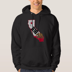 Sudadera Código de área de Burbank 818 Número de teléfono C