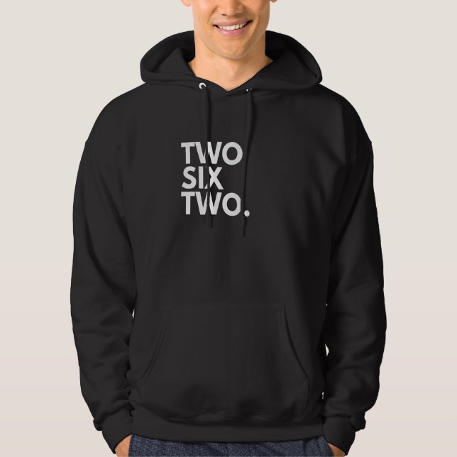 Sudadera Código de área DOS SEIS DOS 262 Kenosha WI Wiscons (Anverso)