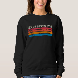 Sudadera Código de área retro vintage de Sparks Nevada