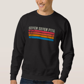 Sudadera Código de área retro vintage de Sparks Nevada