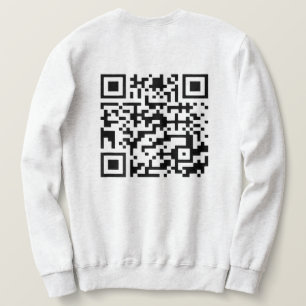 Sudadera Código de baile divertido del presidente Trump QR 