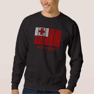 Sudadera Código de barras de marca de Tonga