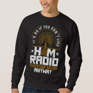 Sudadera Código de Hobby de Ham Radio Operator Amateur Mors