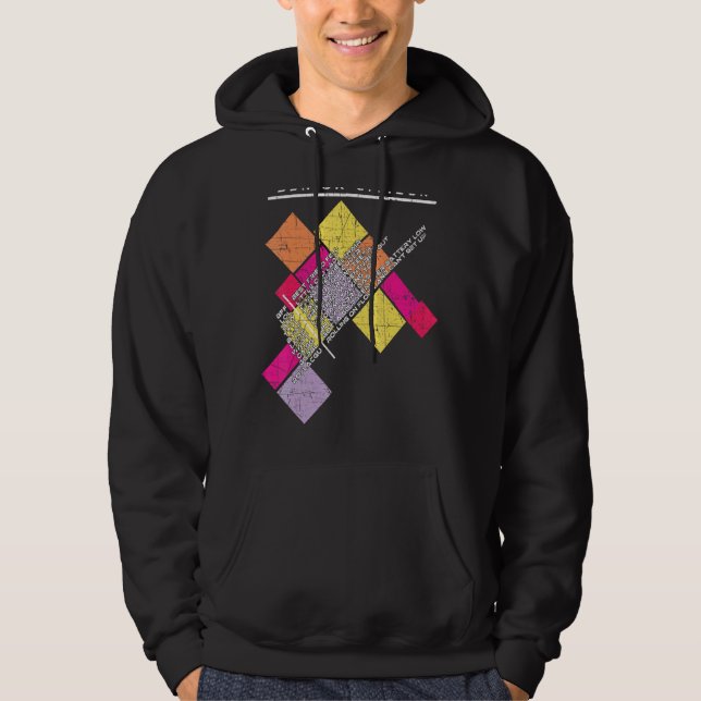 Sudadera Código de texto Personas mayores de edad Ancianos (Anverso)