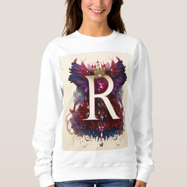 Sudadera "Código en estilo: El R Tee" "R You Ready?" (Anverso)