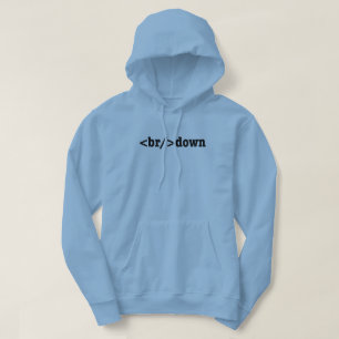 Sudadera código HTML de descomposición