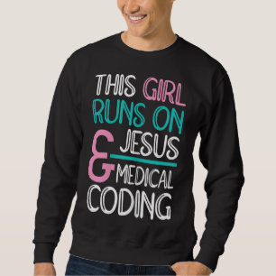 Sudadera Código médico de Jesús y codificación médica