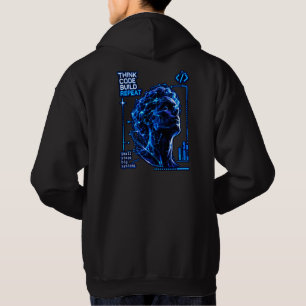 Sudadera Código Neon Hoy Construye Mañana