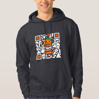 Sudadera Código QR de Halloween