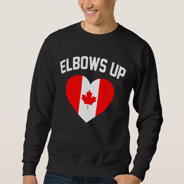 Sudadera Codos Arriba Canadá (Anverso)