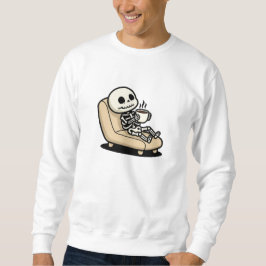 Sudadera Coffee Break – Grim Reaper Dark Humor Coffee
