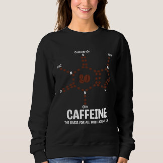 Sudadera Coffee Chemical Structure Caffeine Molecule Chemis
