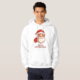 Sudadera Coffee & Christmas Cheer Santa Hoodie
