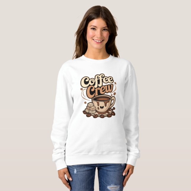 Sudadera Coffee Crew (Anverso completo)