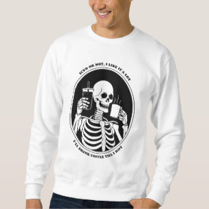 Sudadera Coffee de Lover - Bebida de café con esqueleto pic