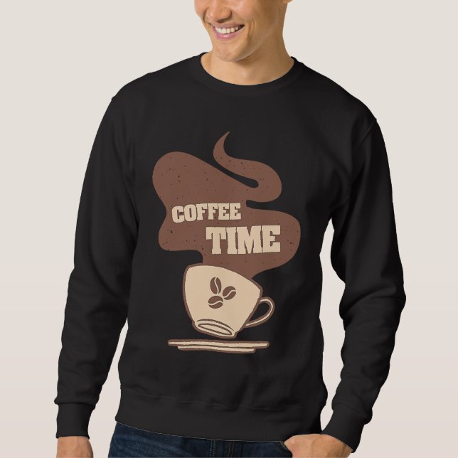 Sudadera Coffee  Espresso Barista Cappuccino Latte  1 (Anverso)