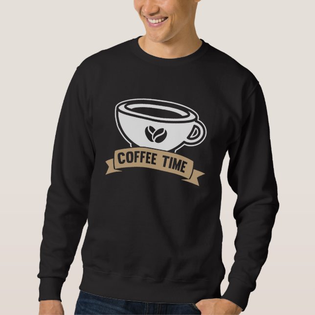 Sudadera Coffee  Espresso Barista Cappuccino Latte  3 (Anverso)