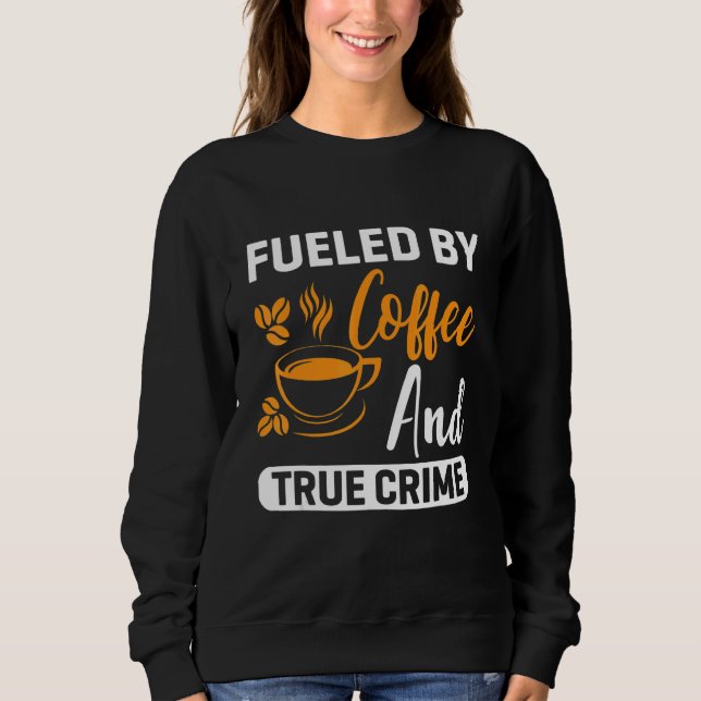 Sudadera Coffee for Coffee and Baristas caffeine (Anverso)