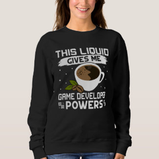 Sudadera Coffee Gives Me Game Developer Powers