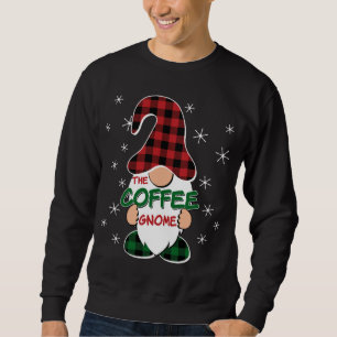 Sudadera Coffee Gnome Buffalo Plaid Mateo Familia Christine