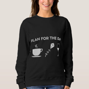 Sudadera Coffee Kite Flying Wine