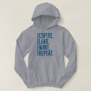 Sudadera Coffee Lake Wine Repeat T-Shirt