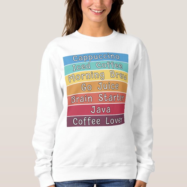 Sudadera Coffee Lover (Anverso)
