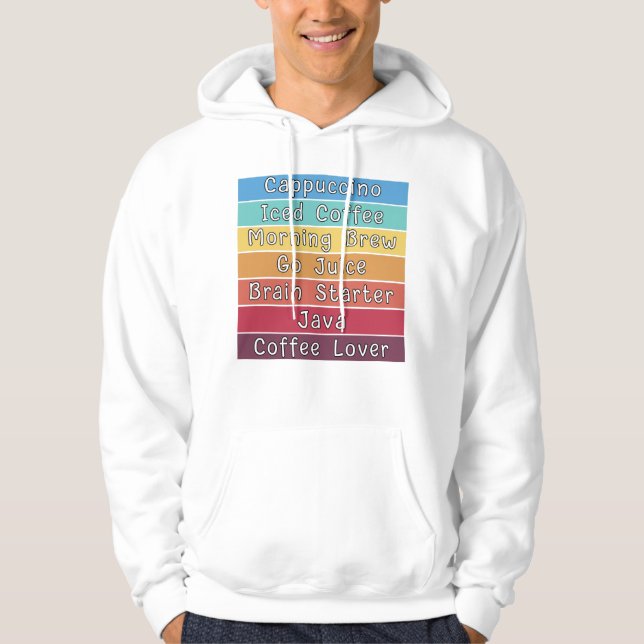 Sudadera Coffee Lover (Anverso)