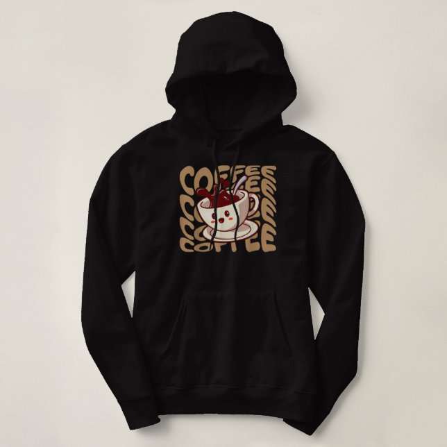 Sudadera Coffee Lover (Diseño del anverso)