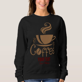 Sudadera Coffee Lover Design – Minimal Coffee Cup Graphic