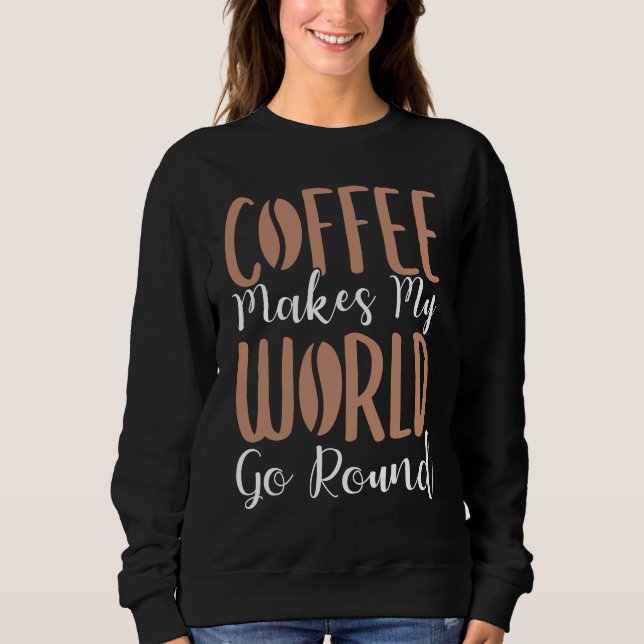 Sudadera Coffee Lover Espresso Barista Cappuccino Latte Art (Anverso)