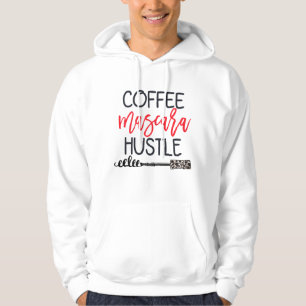 Sudadera Coffee Mascara Hustle Leopard Cute Makeup Cita de