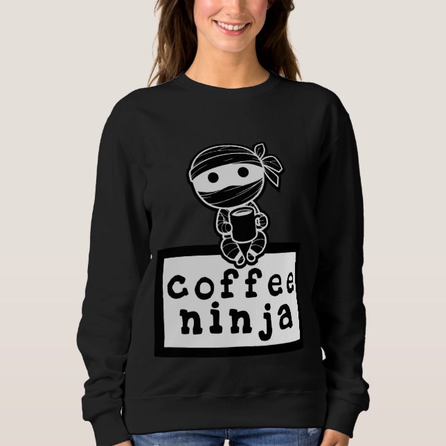 Sudadera Coffee Ninja (Anverso)