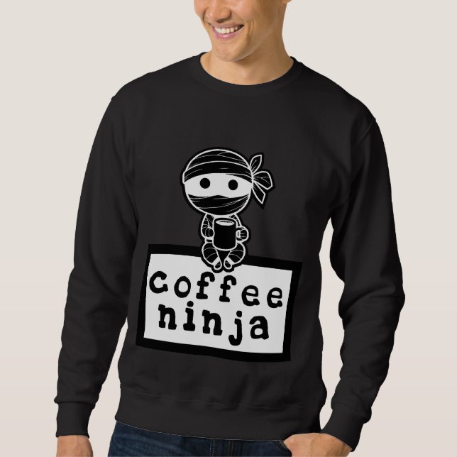 Sudadera Coffee Ninja (Anverso)