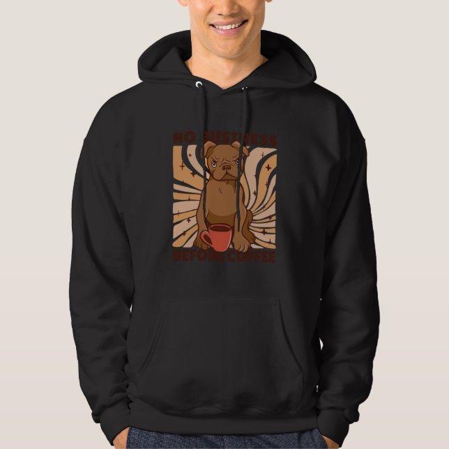 Sudadera Coffee Quote Coffee  Cappuccino I Love Coffee  1 (Anverso)
